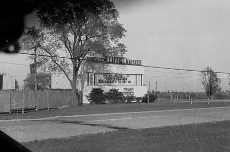 Tuscola Drive-In Theatre - Vintage Shot From Harry Mohney And Curt Peterson